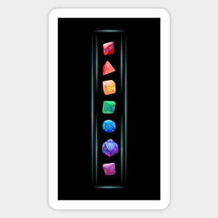 Rainbow Dice Sticker